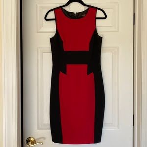 Red/black dress